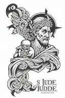 St. Jude Thaddeus tattoo design idea