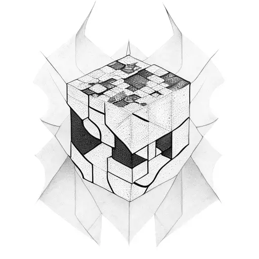 Minecraft tattoo design idea