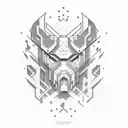 Minecraft tattoo design idea