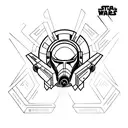 mass effect, star wars  tattoo design idea