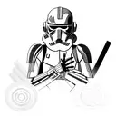 clone wars tattoo design idea
