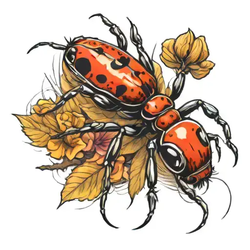 Ant paw 23 24 25 tattoo design idea