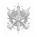 Theta Chi Fraternity tattoo design idea