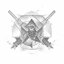 Theta Chi Fraternity tattoo design idea