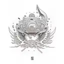 crysknife from Dune tattoo design idea