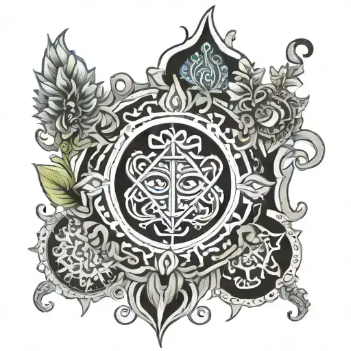 maha mrityunjaya mantra tattoo design featuring tattoo design idea