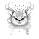 wabi sabi tattoo design idea