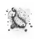 wabi sabi tattoo design idea