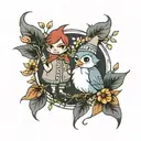 "Over the Garden Wall" tattoo design idea