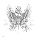 I'm looking to get a back tattoo that is fallen angel wings tattoo design idea