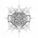 Create a tattoo of a dollar bill morphing into a glock gun tattoo design idea