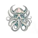 squid tattoo design idea
