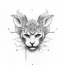 by chance tattoo design idea