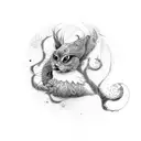 by chance tattoo design idea