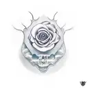 progress not perfection tattoo design idea