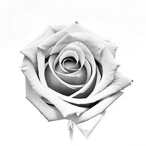 rose tattoo with long stem. the stem should be made of words. the words should read " sometimes you want the rose but de tattoo design idea