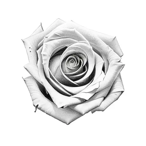 long stem rose with the saying " sometimes you want the rose but desire the thorns" tattoo design idea