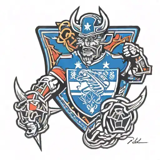 rangers fc tattoo design idea