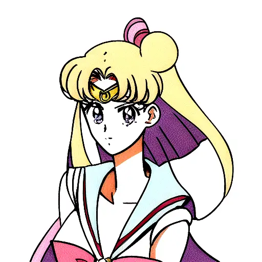 sailor moon tattoo design idea