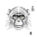 monkey king tattoo design idea