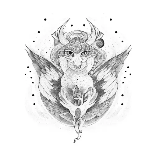 VIRGO tattoo design idea