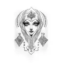 VIRGO tattoo design idea