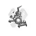 Erp software accounting tattoo design idea