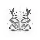 Erp software accounting tattoo design idea