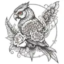 Cuckold tattoo design idea