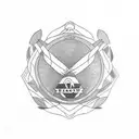 peace nature jiu jitsu tattoo design idea