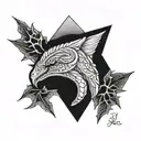 darce choke tattoo design idea