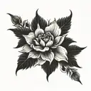darce choke tattoo design idea