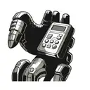 A tattoo of a computer game controller integrated into a futuristic bionic arm design, representing the client's passion for gaming and technology tattoo design idea