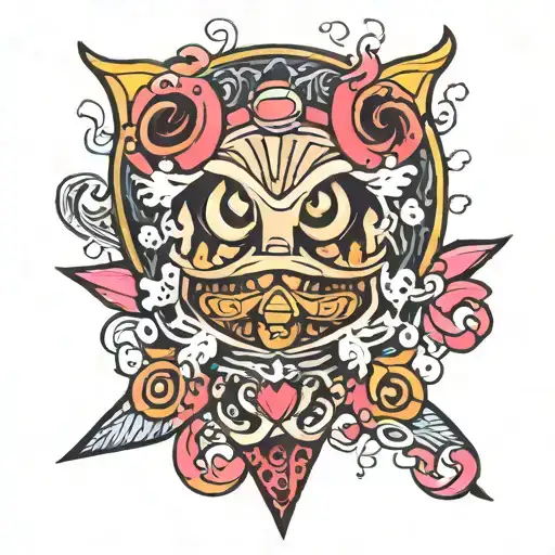 kirby trobador tattoo design idea