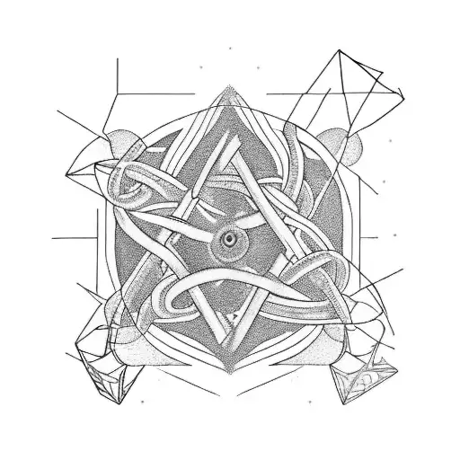 Craft a vibrant full arm tattoo intertwining science, history, and evolution. Blend symbols, historical figures, and ev tattoo design idea
