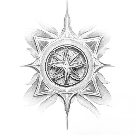 miraculous medal tattoo design idea