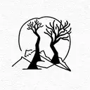 depression tattoo design idea