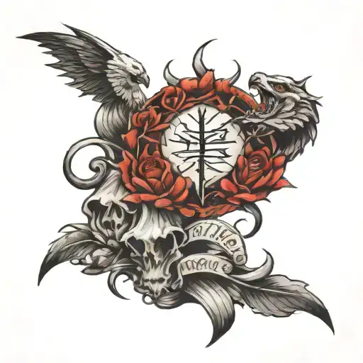 "There is no knowledge that is not power" tattoo design idea