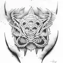 chainsaw  tattoo design idea