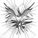 Phoenix tattoo design idea