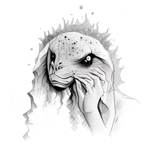 in summers heat, I learned to dread the coming of the night. the awful things we do to make the head go quiet  tattoo design idea