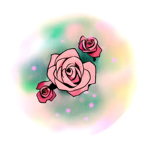 Rose tattoo design by ElfEupraxia on DeviantArt