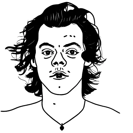 harry styles  tattoo design idea