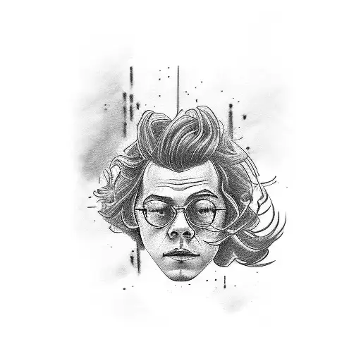 harry styles  tattoo design idea