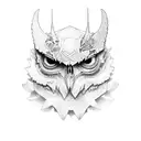 guerrero aguila  tattoo design idea