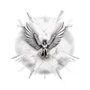 Icarus tattoo design idea