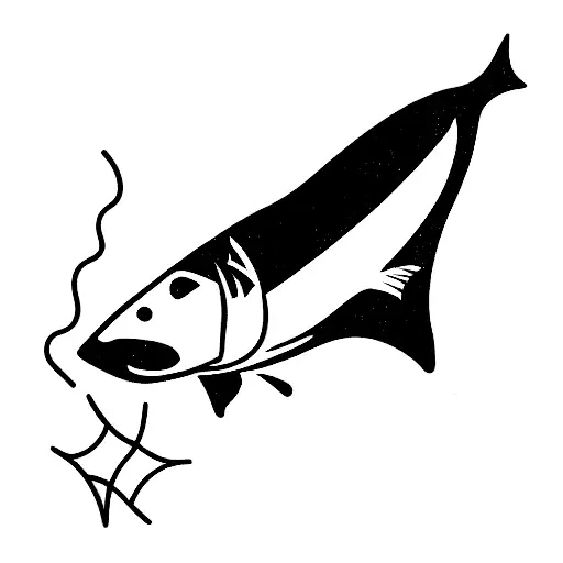 fishing job in Alaska  tattoo design idea