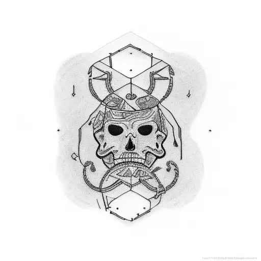 A tattoo design inspired by the music of Mitski and Mac Demarco tattoo design idea