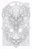 Nemesis tattoo design idea