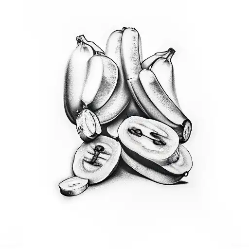 Banana Tattoo Design Images (Banana Ink Design Ideas) | Tattoo designs,  Tattoos, Picture tattoos